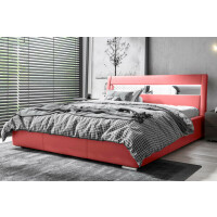 Łóżko tapicerowane z pojemnikiem LEXUS nowoczesne | 120x200 | Kolor do wyboru
