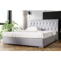 Łóżko tapicerowane z pojemnikiem NICEA | 120x200 | Kolor do wyboru