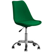 Krzesło obrotowe zielone ART235C/ welur