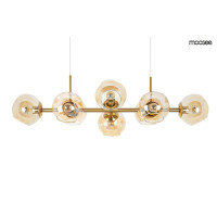MOOSEE lampa wisząca ROMEO GOLD złota / bursztynowa