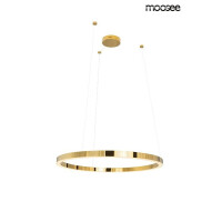 MOOSEE lampa wisząca RING LUXURY 110 złota - LED, chromowane złoto