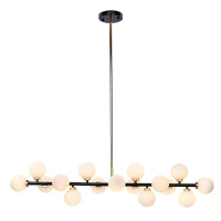 MOOSEE lampa wisząca COSMO LEVEL M - czarna, złota