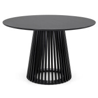 Stół okrągły 100cm YY5940 czarny