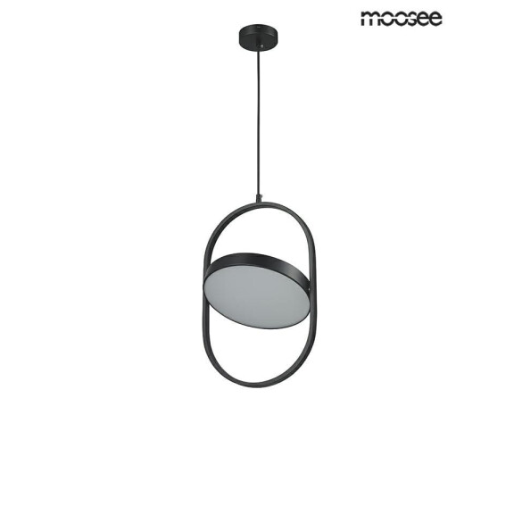MOOSEE lampa wisząca SPINNER 19 czarna