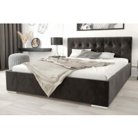 Łóżko tapicerowane z pojemnikiem MISTRAL | 120x200 | Kolor do wyboru