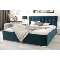 Łóżko tapicerowane z pojemnikiem MISTRAL | 160x200 | Kolor do wyboru