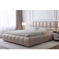 Łóżko tapicerowane z pojemnikiem DALLAS | 140x200 | Kolor do wyboru