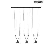 MOOSEE lampa wisząca ATLAS 3 czarna