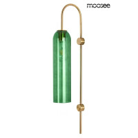 MOOSEE lampa ścienna SLACK złota / zielona