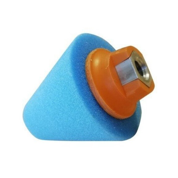 Honey Combination Cone Mini Gąbka Polerska Niebieska (M14) 50X30
