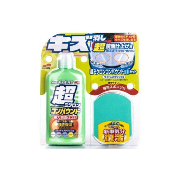 Soft99 Micro Liquid Compound L&M 250ml - cleaner do jasnych lakierów