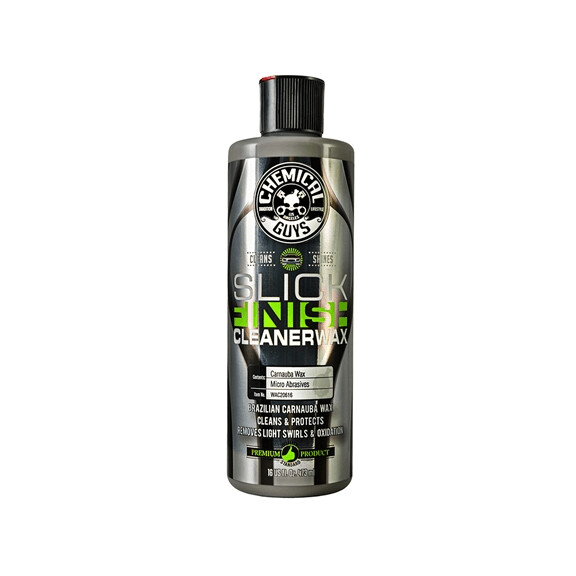 Chemical Guys Slick Finish Cleaner Wax 473ml - naturalny wosk w połączeniu z cleanerem
