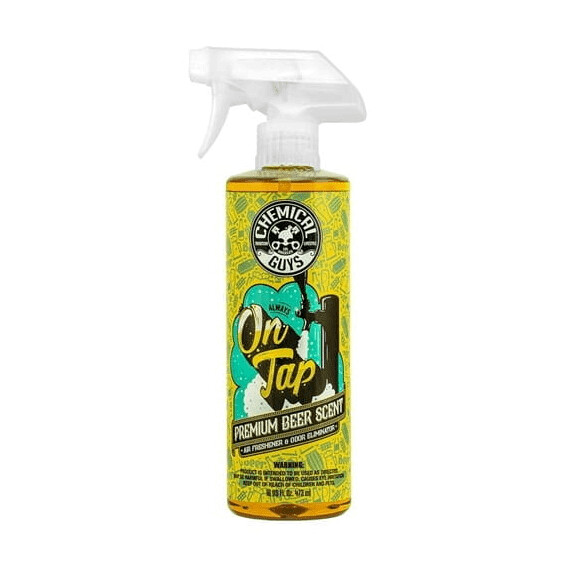 Chemical Guys On Tap Beer Scent 473ml - słodki odświeżacz powietrza o zapachu piwa