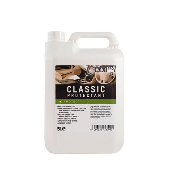 ValetPRO Classic Protectant 5L - dressing do tworzyw sztucznych i gumy