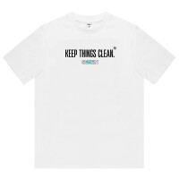 Seven Keep Things Clean White L - koszulka z logo