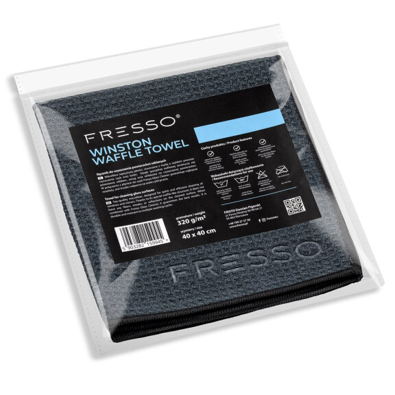 Fresso Winston Waffle Towel 40x40cm - mikrofibra waflowa do szyb