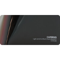Carbins C3 HA105 PET Light-sensitive Black Charm Red - folia do zmiany koloru samochodu