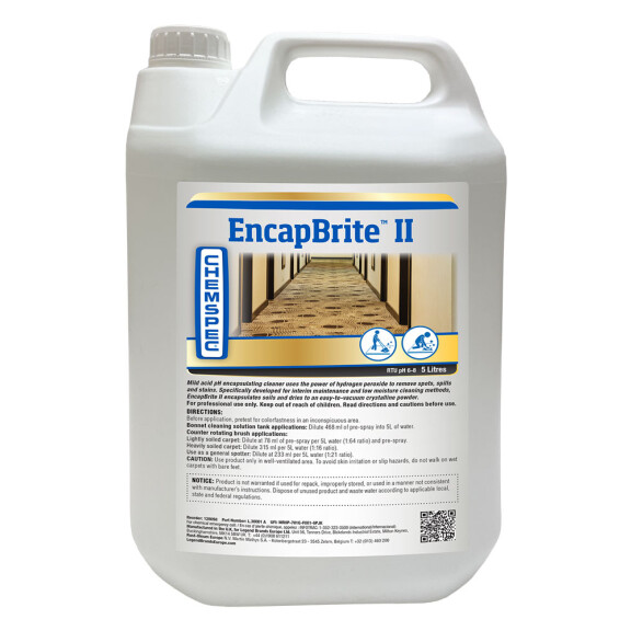 Chemspec Encap Brite II 5L - środek do czyszczenia dywanów