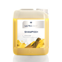 Ultracoat Shampoo+ 5L - skoncentrowany szampon, odtłuszcza lakier