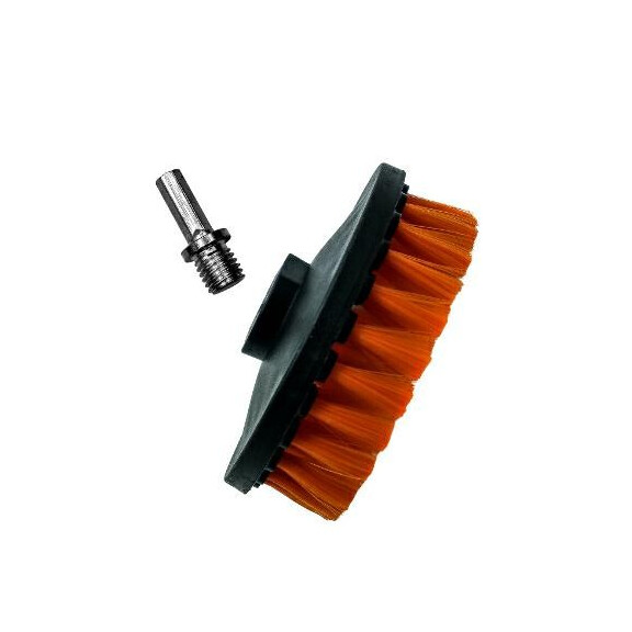 ADBL Twister Soft 125mm - okrągła szczotka na wkrętarkę do czyszczenia tapicerki