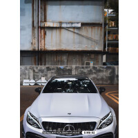 Carbins S M6-02 Ultra-Matte Aluminium Silver 1MB - folia do zmiany koloru samochodu