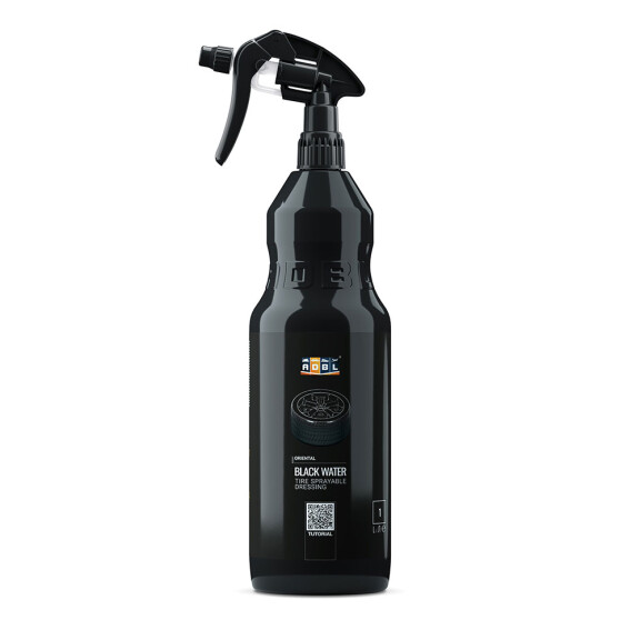 ADBL Black Water 1L - dressing, nabłyszczacz do opon w sprayu