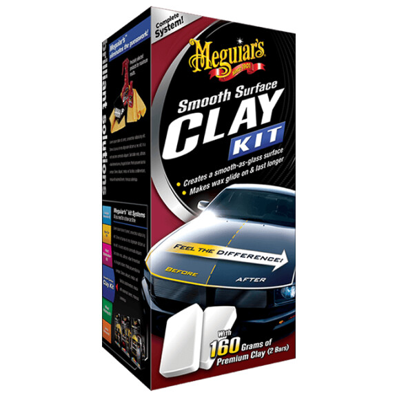 Meguiar's Smooth Surface Clay Kit - zestaw do czyszczenia i pielęgnacji lakieru