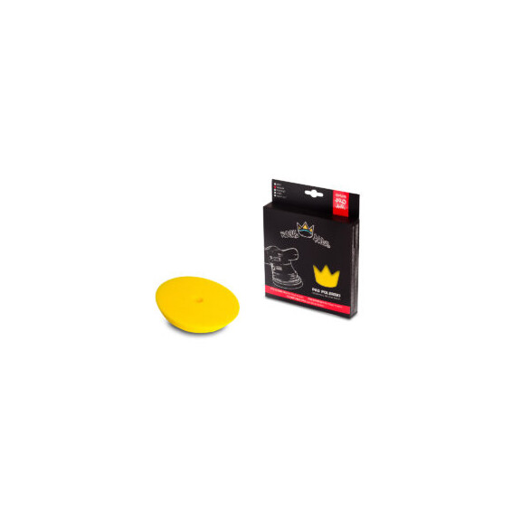 Royal Pads AIR Medium Pad 80mm Żółty - średniej twardości pad polerski do maszyn DA