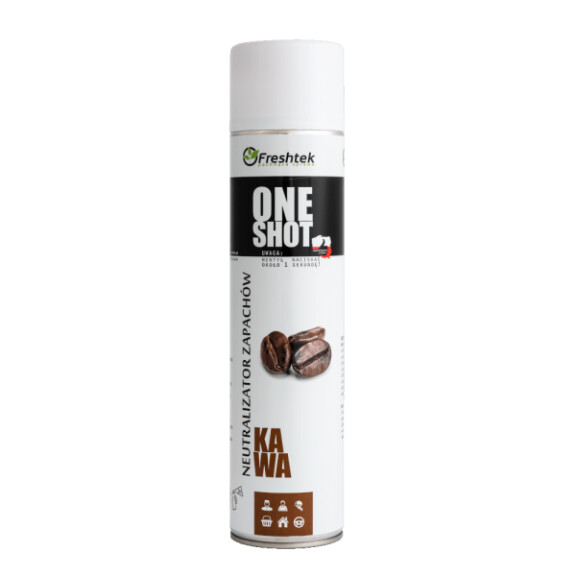 Freshtek One Shot Kawa 600ml - neutralizator zapachów