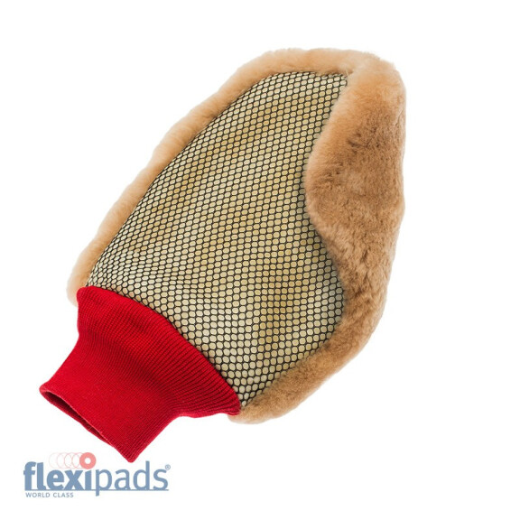 Flexipads - Rękawica z merynosa, dwustronna z siatką
