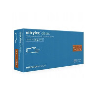 NITRYLEX rękawiczki niebieskie classic XL 100 szt. 