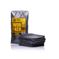 Work Stuff Worker 10-pack Grey - Zestaw uniwersalnych mikrofibr 