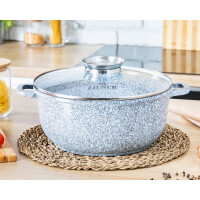 Garnek ceramiczno-marmurowy ZILNER ZL-7074 (6,8 L)