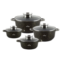 ZESTAW 8-częściowy ceramiczno-marmurowy ZL-7209