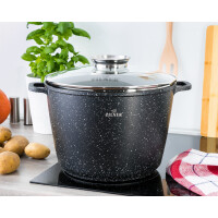 Garnek z marmurową powłoką nieprzywierającą ZILNER ZL-7010 (10,2 L)