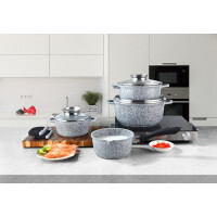 Zestaw 9-częściowy ceramiczno-marmurowy ZILNER ZL-7076