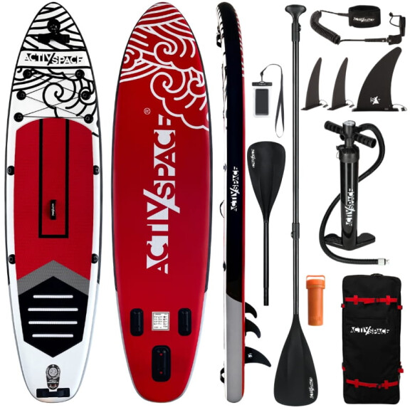 Deska SUP PRO pompowana z wiosłem paddle board 320cm - S03