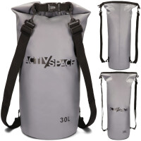 Worek wodoodporny plecak żeglarski wodoszczelny 30l - gray