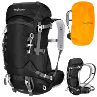 Plecak turystyczny trekkingowy 40l – black P06