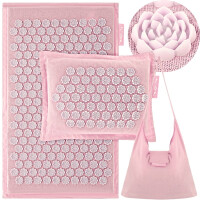 Kokosowa ECO Mata do akupresury - zestaw Pink
