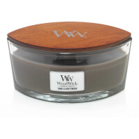 WoodWick Sand &amp; Driftwood - Hearthwick świeca zapachowa z drewnianym knotem
