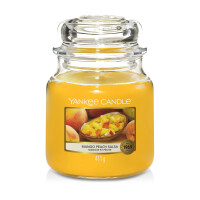 Mango Peach Salsa Yankee Candle - średnia świeca zapachowa