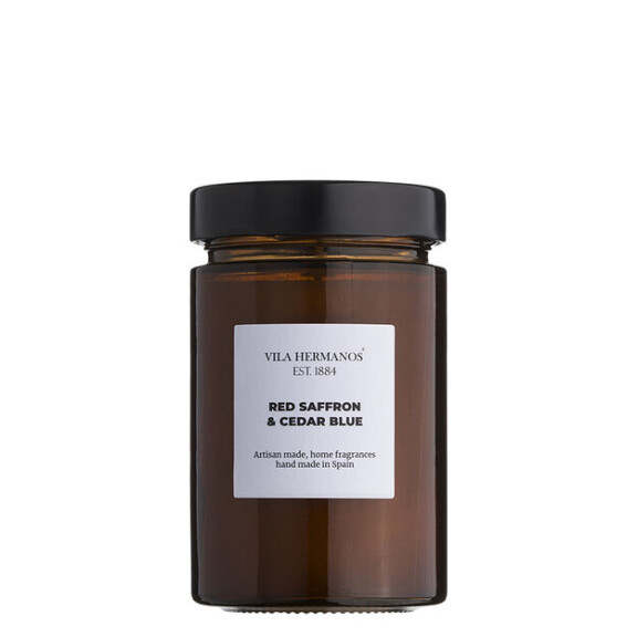 Red Saffron &amp; Cedar Blue - Vila Hermanos - świeca zapachowa 225g - seria Apothecary