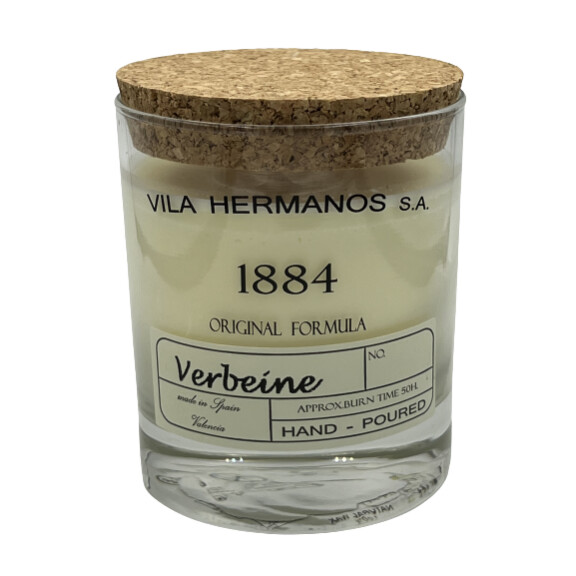 Verbena - Vila Hermanos - świeca zapachowa 190g z pudełkiem - seria 1884