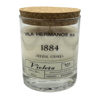 Violeta - Vila Hermanos - świeca zapachowa 190g z pudełkiem - seria 1884
