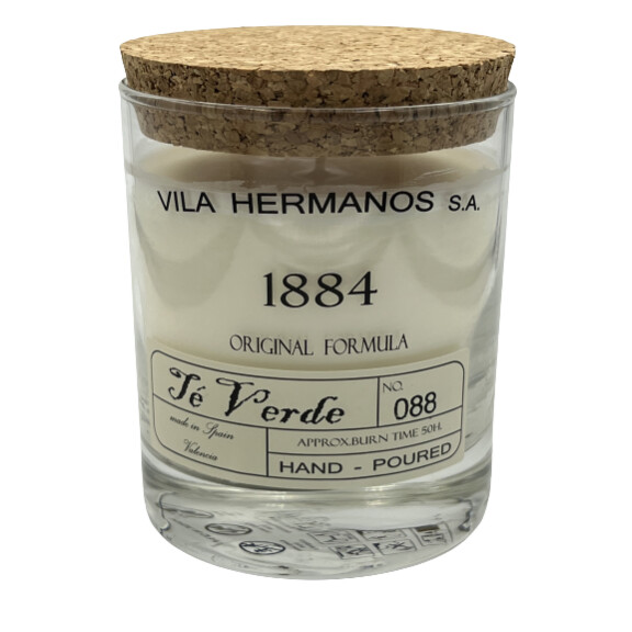 Te Verde - Vila Hermanos - świeca zapachowa 190g z pudełkiem - seria 1884