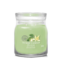Vanilla Lime - Yankee Candle Signature - średnia świeca z dwoma knotami - nowość 2022
