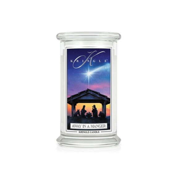 Away in a Manger - Kringle Candle - duża świeca z dwoma knotami (624g)