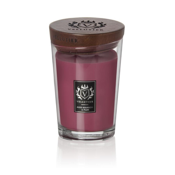 Aged Bourbon &amp; Plum - Vellutier - duża świeca zapachowa - nowość 2023