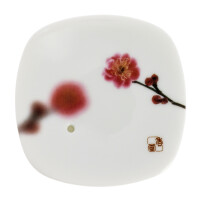 Yume No Yume - kwiat wiśni - Nippon Kodo - porcelanowa podstawka na kadzidło